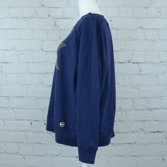 NWT MICHAEL KORS MK Lightweight Sweatshirt - Picture 3 of 8